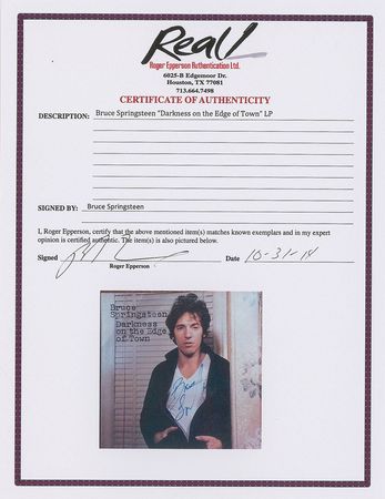 Lot #701 Bruce Springsteen Album - Image 2