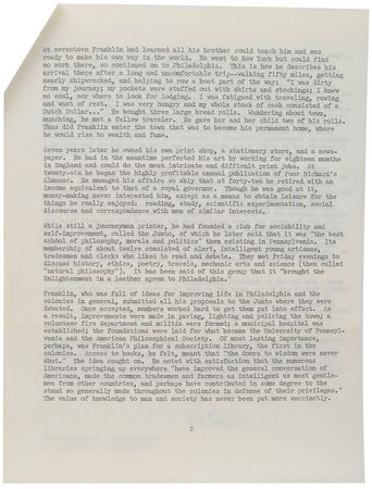 Lot #375 Hyman Rickover Typed Letter Signed - Image 2