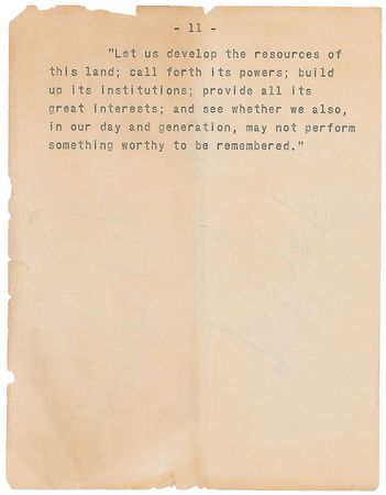 Lot #53 John F. Kennedy: “Whatever Mr. Khrushchev may try, whatever he may say, our answer is a stronger America” - Image 13