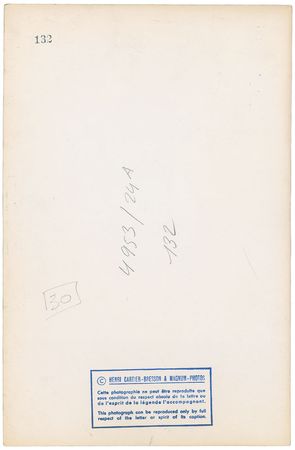 Lot #442 Henri Cartier-Bresson Unsigned Photograph - Image 2