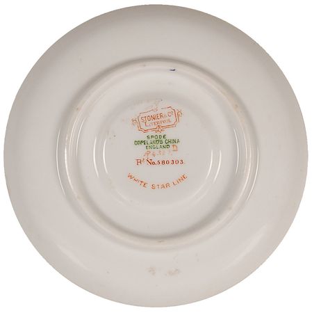 Lot #2137 Titanic Cup and Saucer - Image 2