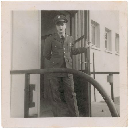 Lot #2167 Elvis Presley Signed Candid Photograph - Image 2