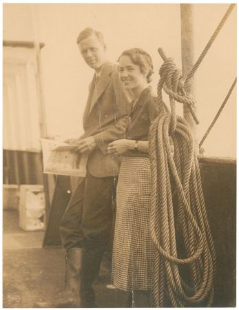 Lot #2144 Charles and Anne Lindbergh Photographs - Image 1