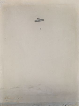 Lot #2128 Wilbur Wright Oversized Signed Photograph - Image 1