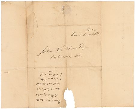Lot #2118 David Crockett Free Frank - Image 1