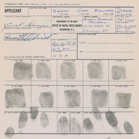 Lot #2157 Carl Sagan Project A119 Archive - Image 1