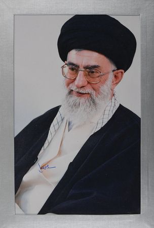 Lot #2108 Ali Khamenei Signed Photograph - Image 1