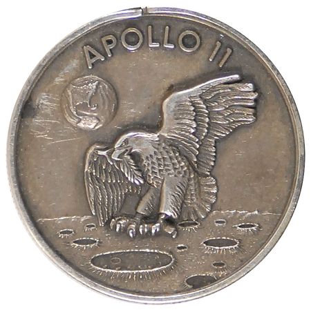 Lot #2171 Apollo 11 Robbins Medal - Image 1