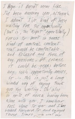 Lot #2172 Jerry Garcia Autograph Letter Signed - Image 2