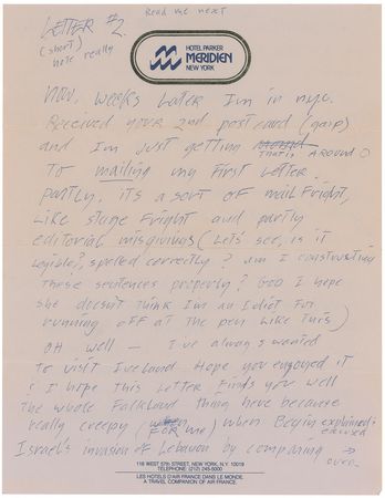 Lot #2172 Jerry Garcia Autograph Letter Signed - Image 5