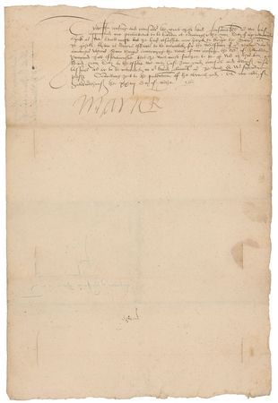 Lot #2113 Mary, Queen of Scots Letter Signed - Image 1