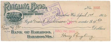 Lot #816 Ringling Brothers - Image 2