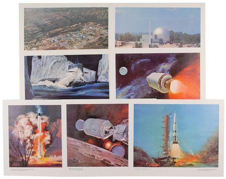 Lot #443 North American Aviation Lithographs - Image 3