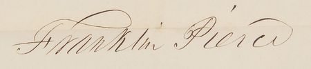 Lot #21 Franklin Pierce: Scarce four-language document for a whaling voyage to the Pacific - Image 2
