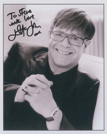 Lot #775 Elton John Handwritten Letter Signed - Image 1