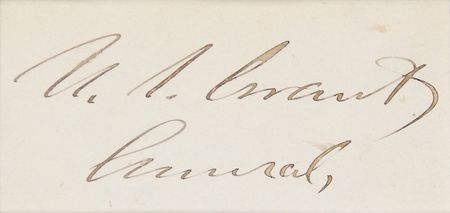 Lot #32 U. S. Grant Signature - Image 2