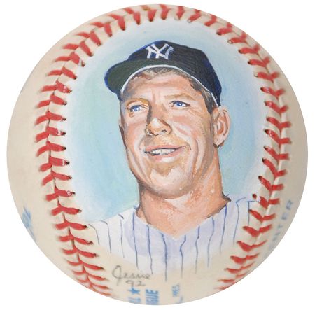 Lot #856 Mickey Mantle Baseball - Image 2