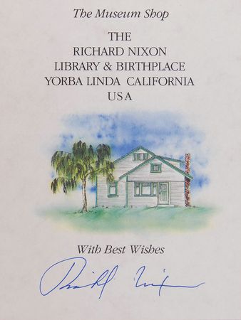 Lot #96 Richard Nixon Book - Image 1