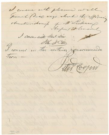 Lot #348 John A. Dix Handwritten Letter Signed and Signed Photograph - Image 2