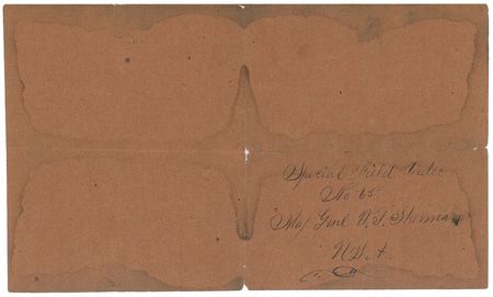Lot #398 William T. Sherman?s Field Order No. 65 Field Orders - Image 4