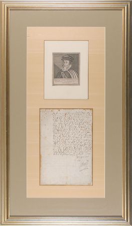 Lot #127 William Cecil, Lord Burghley: The founder of the Cecil dynasty - Image 1
