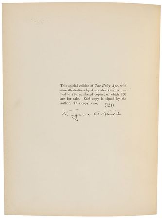 Lot #611 Eugene Oâ??Neill Book - Image 1