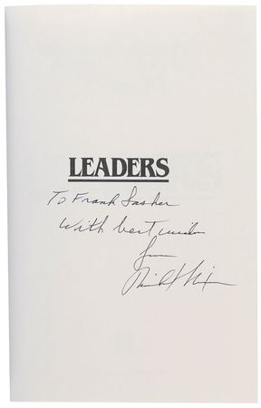Lot #98 Richard Nixon Book - Image 1