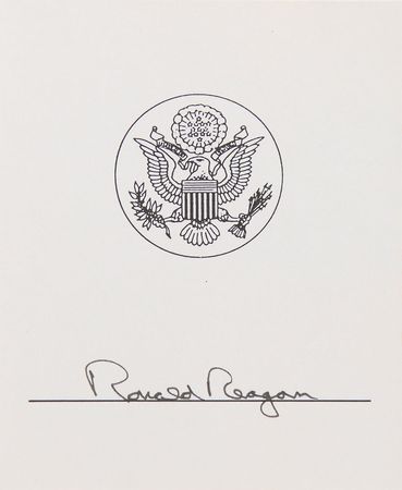 Lot #105 Ronald Reagan Book - Image 1