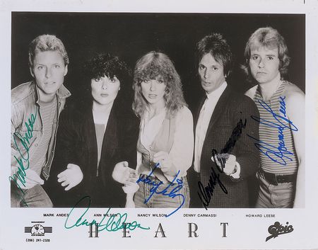 Lot #727 Heart Signed Photograph - Image 1
