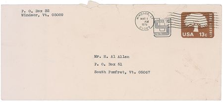 Lot #567 J. D. Salinger: ?The tractor itself is probably just what would be most practical around here? - Image 2