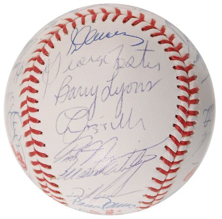 Lot #862 NY Mets: 1986 Baseball - Image 3