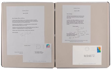 Lot #78 George Bush: Extensive letter archive to a Bush family friend and prominent philanthropist - Image 5