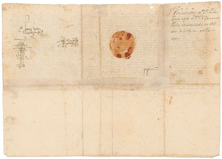 Lot #209 King Johann II of Castile Signed Document - Image 3