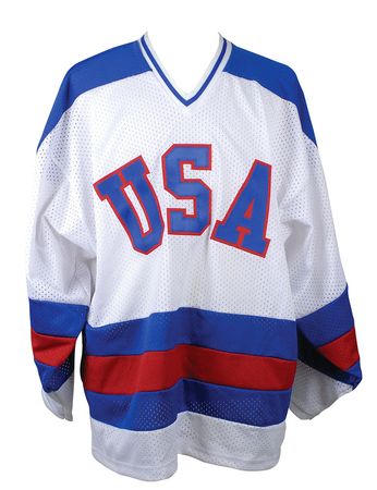 Lot #839 Miracle on Ice Hockey Jersey - Image 2