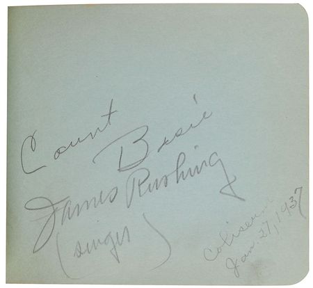 Lot #715 Big Band Autograph Album - Image 1
