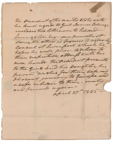 Lot #11 Andrew Jackson: “The President of the