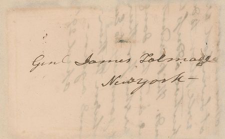 Lot #11 Andrew Jackson: “The President of the United States” sends greetings to his former aide-de-camp - Image 2