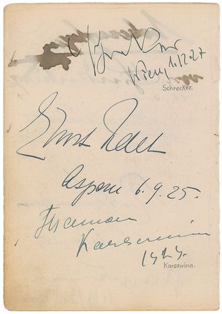 Lot #389 German Military Leaders Signatures - Image 4