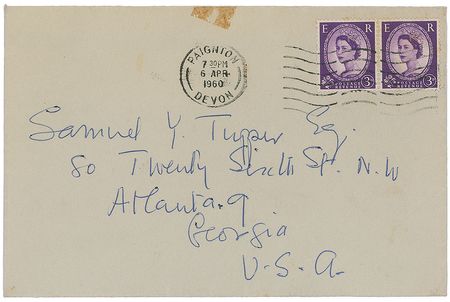 Lot #531 Agatha Christie: ?I think the title used in the states was ?Thirteen at Dinner?? - Image 3