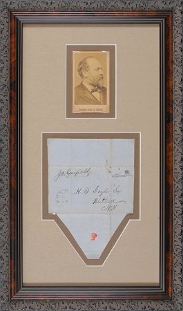 Lot #38 James A. Garfield Free Frank