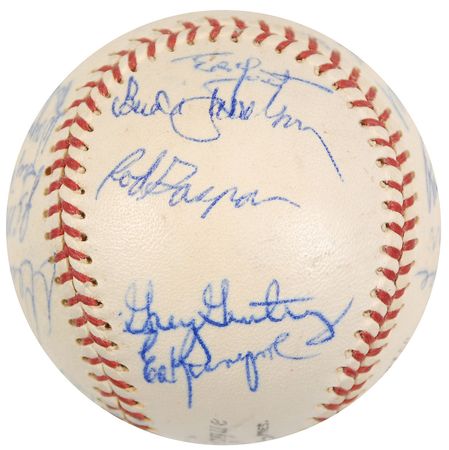 Lot #861 NY Mets: 1969 Baseball - Image 4