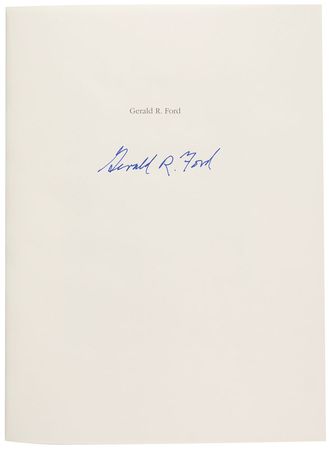 Lot #103 Gerald Ford Books - Image 3