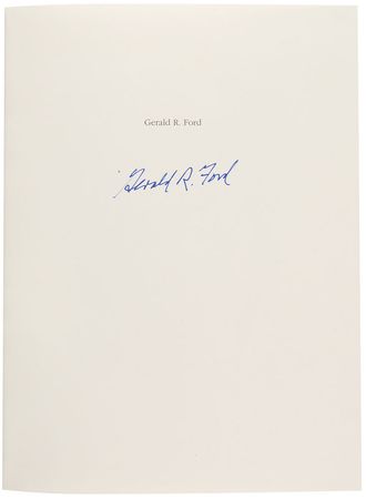 Lot #103 Gerald Ford Books - Image 4