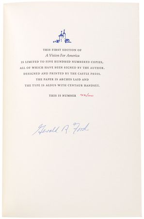 Lot #103 Gerald Ford Books - Image 6