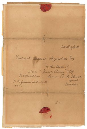 Lot #571 Sir Walter Scott Handwritten Letter Signed - Image 2