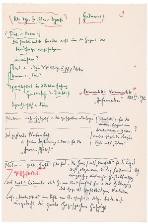Lot #182 Martin Heidegger: Heidegger examines the philosophical writings of a former student - Image 2