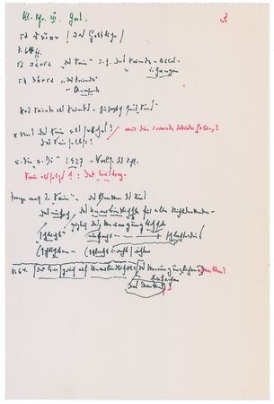 Lot #182 Martin Heidegger: Heidegger examines the philosophical writings of a former student - Image 3