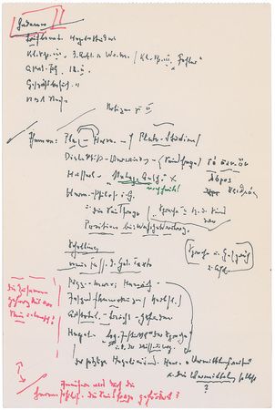 Lot #182 Martin Heidegger: Heidegger examines the philosophical writings of a former student - Image 7