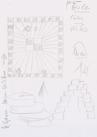 Lot #466 Max Bill: Exhibition sketches by the eminent designer - Image 2