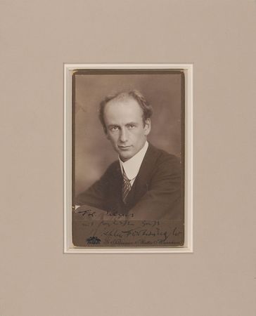 Lot #638 Wilhelm Furtwangler Signed Photograph - Image 1